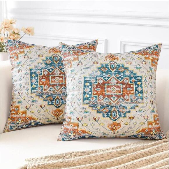 Ohok Other - NWT Ohok Shang Hai Boho Pillow Covers Set Of 2 Mandala Design 18x18